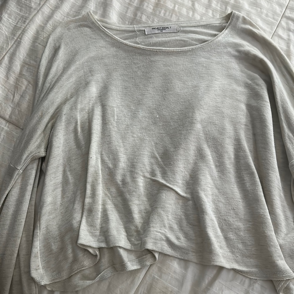 White Lounge Long Sleeve